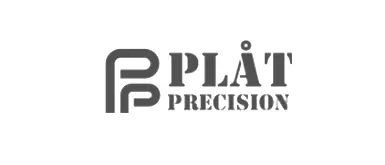 Plåt precision logo